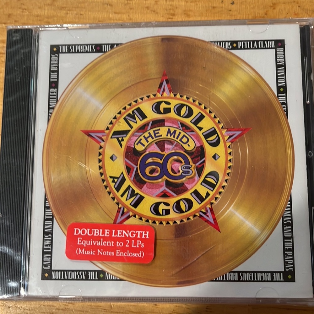 💚NWOT Factory Sealed Time Life AM Gold The Mid 60s